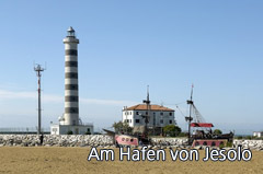 Am Hafen von Jesolo