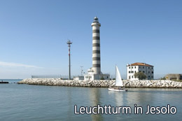 Der Leuchtturm von Jesolo