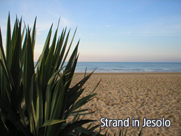 Strand in Jesolo